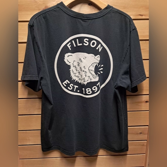 Filson Pioneer Bear Tee Shirt Size XXL - Picture 2 of 4